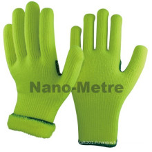 NMSAFETY couche acrylique tricot hiver main chaude gants de travail